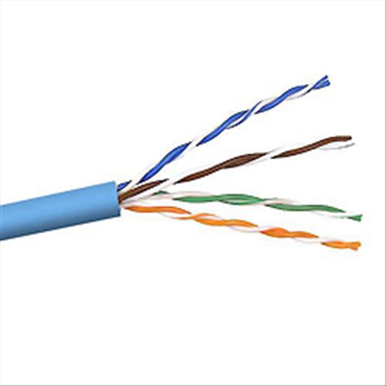 Belkin CAT5e Solid Bulk Cable Plenum networking cable Blue 11811" (300 m)1