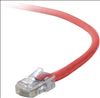 Belkin Cat5e Patch Cable, 3ft, 1 x RJ-45, 1 x RJ-45, Red networking cable 35.4" (0.9 m)1