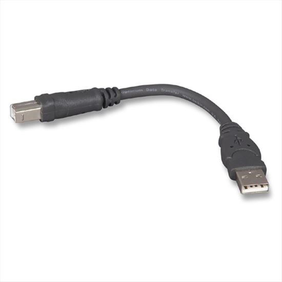 Belkin Pro Series USB 2.0 Device Cable - 6 inches USB cable 5.91" (0.15 m) USB A USB B Black1