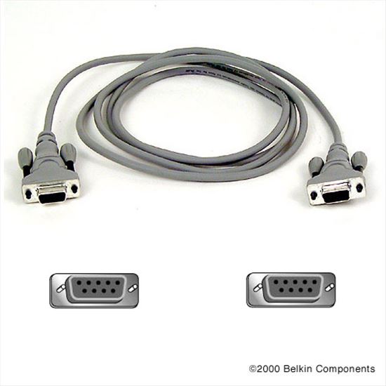 Belkin Pro Series Serial Direct Cable - 6 feet networking cable Gray 70.9" (1.8 m)1