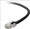 Belkin Cat5e, 6ft, 1 x RJ-45, 1 x RJ-45, Black networking cable 70.9" (1.8 m)1