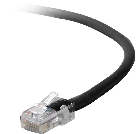 Belkin Cat5e, 2ft, 1 x RJ-45, 1 x RJ-45, Black networking cable 23.6" (0.6 m)1