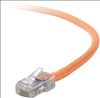 Belkin Cat5e, 3ft, 1 x RJ-45, 1 x RJ-45, Orange networking cable 35.4" (0.9 m)1