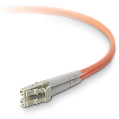 Belkin 5m LC / LC fiber optic cable 196.9" (5 m) OFC Orange1