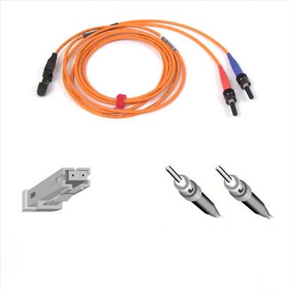 Belkin F2F20290-10 MT-RJ/ST Duplex Fiber Optic Patch Cable 3m networking cable Orange 118.1" (3 m)1