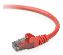 Belkin CAT6 Snagless 100 ft networking cable Red 1200" (30.5 m)1