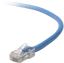 Belkin Cat5e, 12ft, 1 x RJ-45, 1 x RJ-45, Blue networking cable 141.7" (3.6 m)1