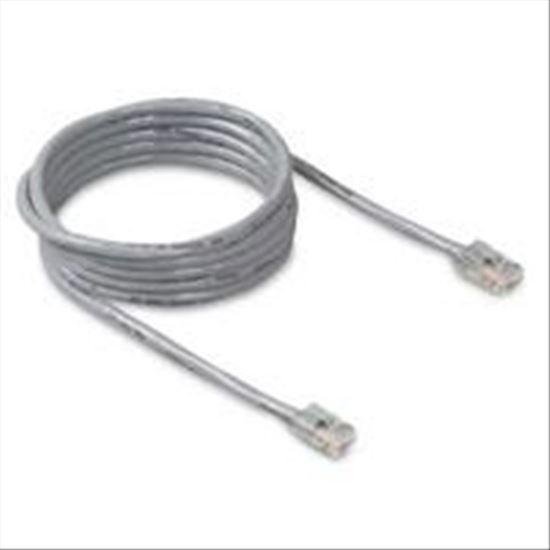 Belkin Cat5E Patch Cable - 7ft Grey networking cable Gray 82.7" (2.1 m)1