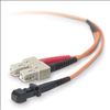 Belkin 62.5/125 Multimode, SC/MTRJ, 10.67 m. fiber optic cable 420.1" (10.7 m) MT-RJ OFC Orange1