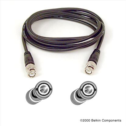 Belkin 50-Ohm coaxial cable 70.9" (1.8 m) BNC Black1