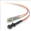 Belkin 5m LC / MTRJ fiber optic cable 196.9" (5 m) MT-RJ OFC Orange1