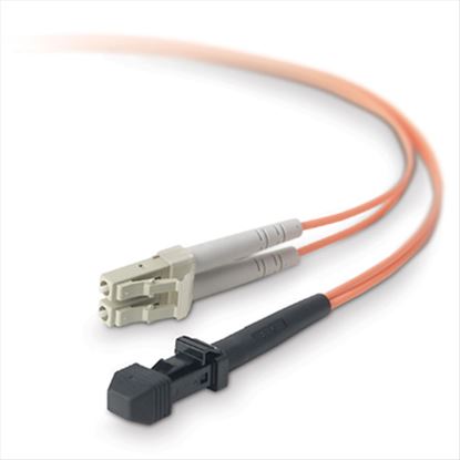 Belkin 5m LC / MTRJ fiber optic cable 196.9" (5 m) MT-RJ OFC Orange1