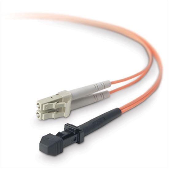 Belkin 5m LC / MTRJ fiber optic cable 196.9" (5 m) MT-RJ OFC Orange1