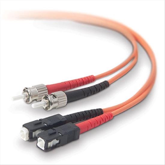 Belkin 3m ST - SC fiber optic cable 118.1" (3 m) OFC Orange1