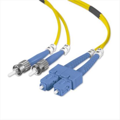 Belkin 10m ST / SC fiber optic cable 393.7" (10 m) OFC Yellow1
