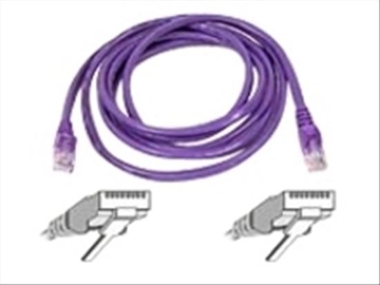 Belkin Cat6 Cable UTP 7ft Purple networking cable 82.7" (2.1 m)1