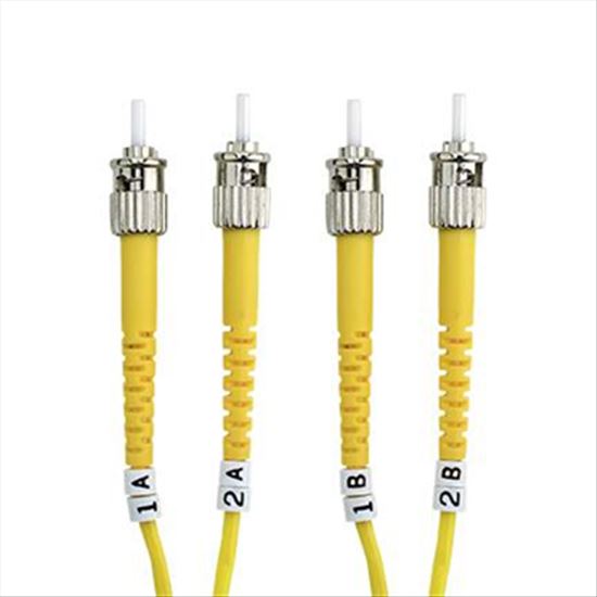 Belkin 5m ST / ST fiber optic cable 196.9" (5 m) OFC Yellow1