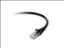 Belkin Cat. 6a Patch Cable, RJ-45 Male, RJ-45 Male, 1ft, Black networking cable 11.8" (0.3 m)1
