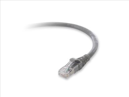 Belkin Cat. 6a Patch Cable, RJ-45 Male, RJ-45 Male, 3ft, Gray networking cable 35.4" (0.9 m)1