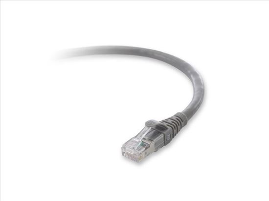 Belkin Cat. 6a Patch Cable, RJ-45 Male, RJ-45 Male, 3ft, Gray networking cable 35.4" (0.9 m)1