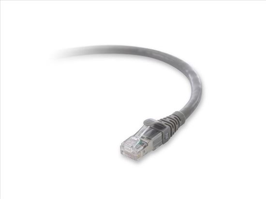 Belkin Cat. 6a Patch Cable, RJ-45 Male, RJ-45 Male, 5ft, Gray networking cable 59.1" (1.5 m)1