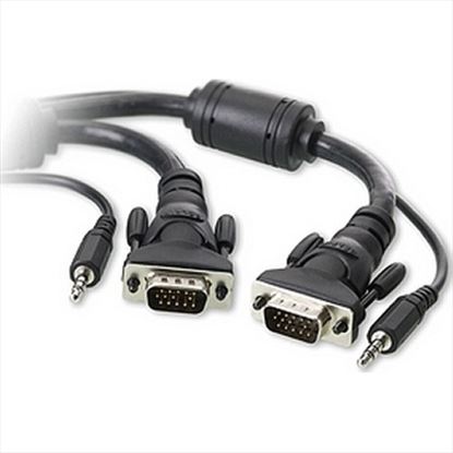 Belkin F3X1982-50 video cable adapter 590.6" (15 m) VGA (D-Sub) + 3.5mm Black1