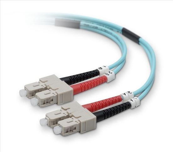 Belkin Fiber Optic Duplex Patch Cable, 2 x SC, 2 x SC, 10m fiber optic cable 393.7" (10 m)1