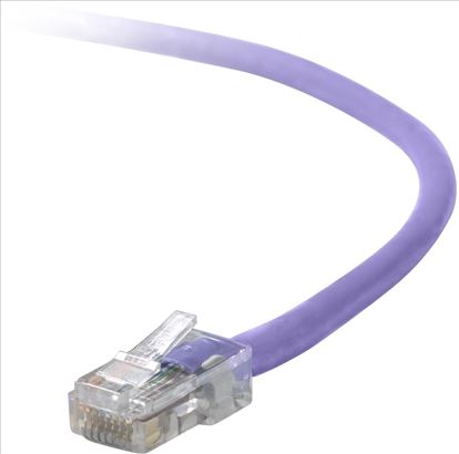 Belkin Cat5e, 10ft, 1 x RJ-45, 1 x RJ-45, Purple networking cable 118.1" (3 m)1