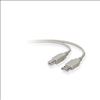 Belkin USB A/B 1.8m USB cable 70.9" (1.8 m) USB 2.0 USB B Gray1