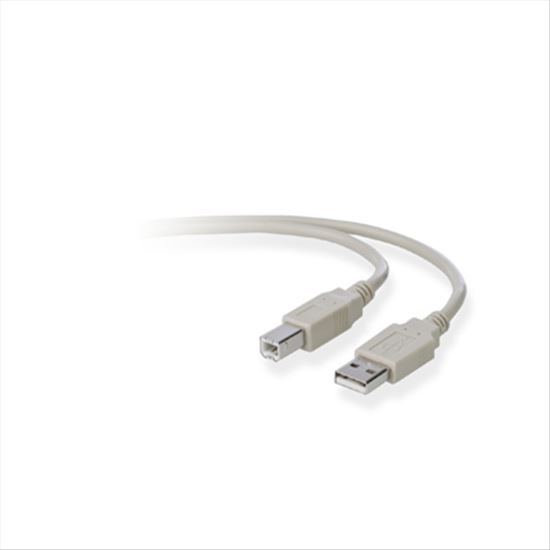 Belkin USB A/B 1.8m USB cable 70.9" (1.8 m) USB 2.0 USB B Gray1
