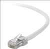 Belkin Cat5e, 20ft, 1 x RJ-45, 1 x RJ-45, White networking cable 236.2" (6 m)1