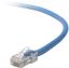 Picture of Belkin Cat5e, 9ft, 1 x RJ-45, 1 x RJ-45, Blue networking cable 106.3" (2.7 m)