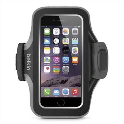 Belkin Slim-Fit Plus Armband for iPhone 6 mobile phone case Armband case Black1