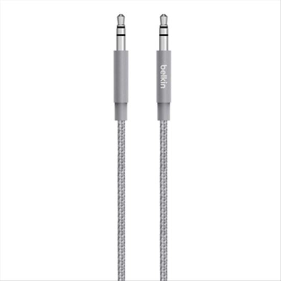 Belkin AV10164BT04-GRY audio cable 47.2" (1.2 m) 3.5mm Gray1