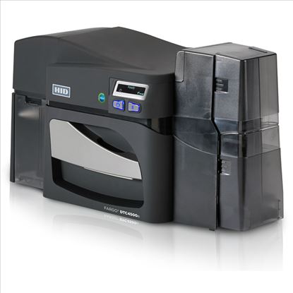 HID Identity DTC4500e plastic card printer Dye-sublimation/Resin Thermal transfer Color 300 x 300 DPI1