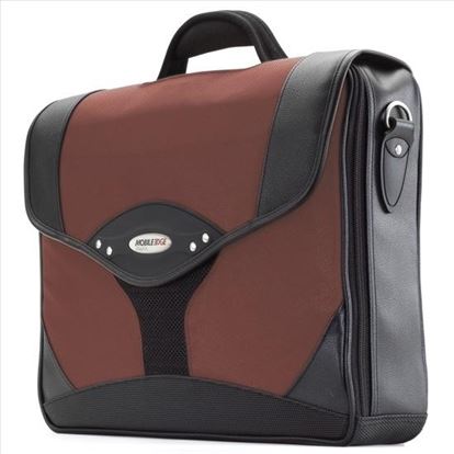 Mobile Edge Select Briefcase - Dr. Pepper Red notebook case 15.4" Chocolate1