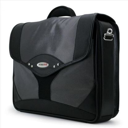 Mobile Edge Premium Briefcase - Silver notebook case 15.4" Black1