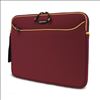 Mobile Edge SlipSuit Notebook Sleeve Red with Gold Trim notebook case 15.4" Sleeve case1