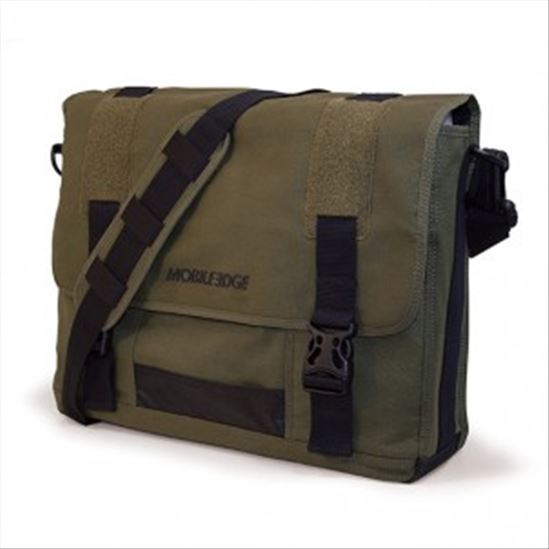 Mobile Edge The ECO Messenger notebook case 17.3" Messenger case Olive1