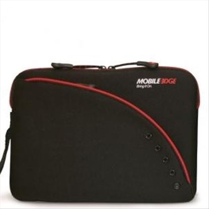Mobile Edge Ultra Portable Netbook Sleeve 8.9" - Black / Red notebook case 8.9" Sleeve case1