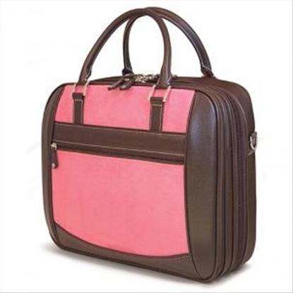 Mobile Edge ScanFast Element Checkpoint Friendly Briefcase - Pink Suede notebook case 16"1