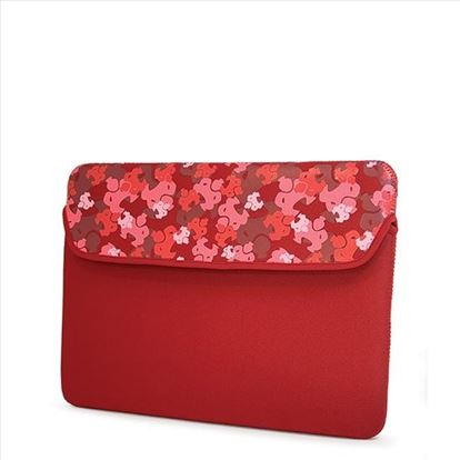 Mobile Edge Sumo Camo Sleeve - 8.9" Netbook, Red notebook case 8.9" Sleeve case1