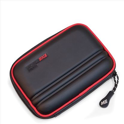 Mobile Edge MEHDC17S storage drive case Pouch case EVA (Ethylene Vinyl Acetate) Black, Red1