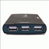 Mobile Edge All-In-One USB 2.0 and 3-Port Hub card reader Black4