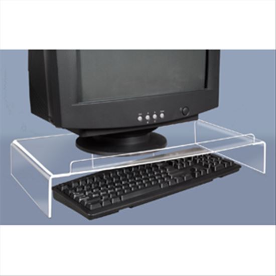 Kantek AMS300 multimedia cart/stand Transparent Flat panel Multimedia stand1