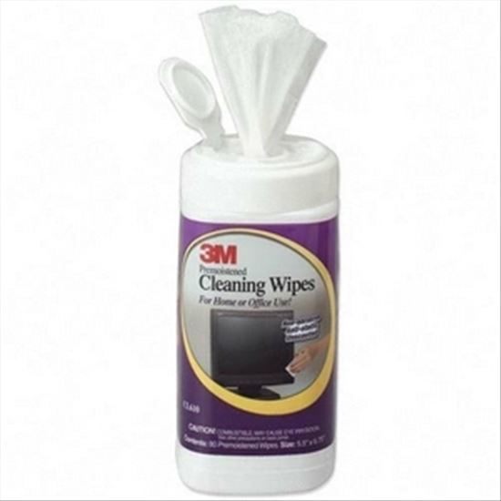3M Antistatic Wipes CL610, 80-count canister1