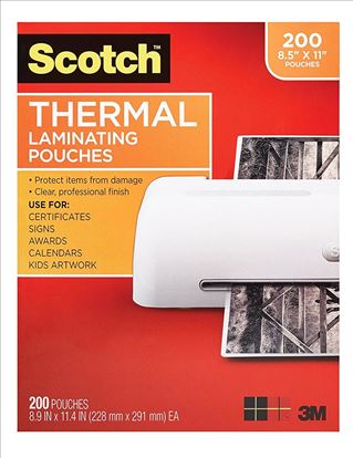 Scotch TP3854-200 laminator pouch 200 pc(s)1