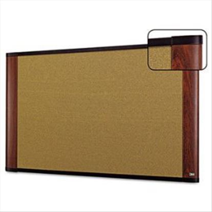 3M C3624MY bulletin board Brown Corkwood1