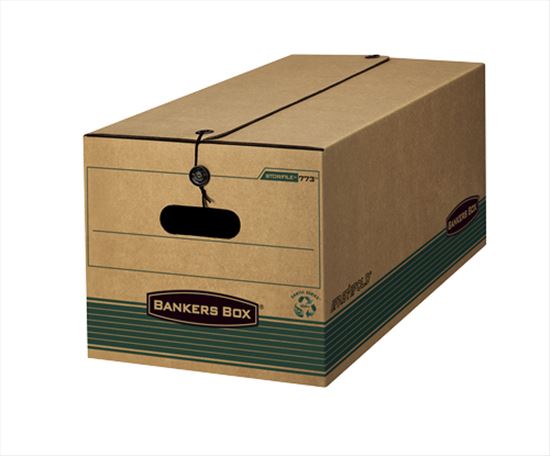 Fellowes Bankers Box Recycled Stor/File - Letter file storage box Brown, Green1