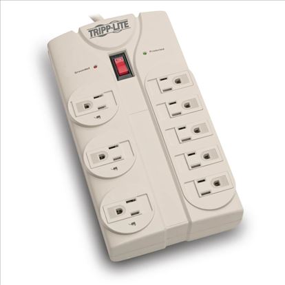 Tripp Lite TLP808 surge protector Gray 8 AC outlet(s) 120 V 95.7" (2.43 m)1